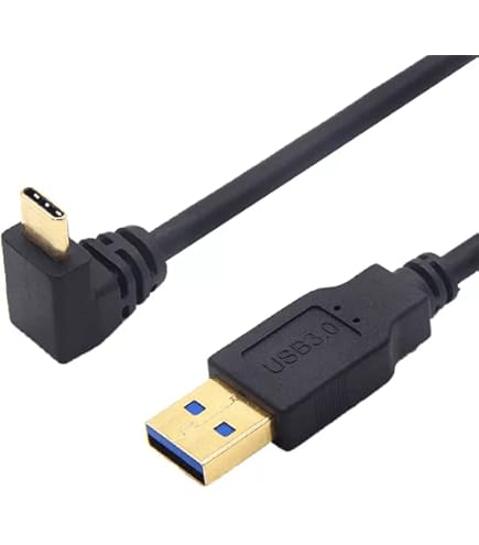 Amazon.co.jp: Access 【 100cm 】 金メッキ 両端L型 タイプC ケーブル