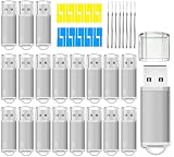 Nicepicten Memorias USB 1GB フラッシュドライブ 50個パック USB 2.0 サムドライブ バルクメモリースティック 1GB ファットUSBフラッシュドライブ バルクジャンプドライブ マルチパック 50個パック ストラップ付き (グリーン 50パック 1GB)