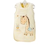 寝袋4シーズン赤ちゃん寝袋 、黄の馬 M