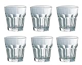 サントリーマーケティング ロックグラス クリア 266ml ジブラルタル 079-11 6個入り