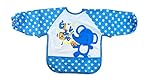 [JIN] ベビーエプロン　お子様エプロン　　3点セット　｛ゾウ　ライオン　キリン｝
