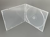 BD DVD CDケース スリム 5.2mm 1枚収納 割れにくいPP素材 PPケース (１パック５０枚)