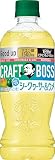 サントリー ボス BOSS クラフトボス シークヮーサー＆ウメ 果汁入り ビタミン クエン酸 ナイアシン 500ml×24本