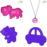 Baby Teether Toy To Reduce Teething Pain & Inflammation. Bonus Silicone Teething Necklace FREE. Soft