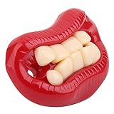 【ノーブランド品】シリコーン製　赤ちゃん用　おしゃぶり　ニップル　（怒り型）