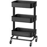 ☆2022☆NEW☆ IKEA RASKOG ワゴン ブラック 35x45x78 cm新生活　新生活応援　一人暮らし 誕生日 プレゼント
