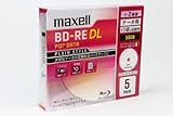 maxell データ用ブルーレイディスク BD-RE DL 50GB 「PLAIN STYLE」 (1~2倍速対応) インク BE50PPLWPA.5S 1