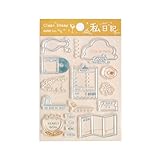 BGM クリアスタンプ ダイアリー・私日記 BT-CS065