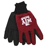 NCAA学校ロゴグリップ手袋 – Texas A & M Aggies