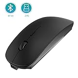 Maxun マウス Bluetooth ワイヤレスマウス 無線マウス USBレシーバーなし 充電式 超静音 薄型 高精度 3DPIモード 省