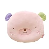 ベア新生児少年少女のアンチロールピロー幼児を防ぐフラットヘッド枕0-6M