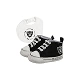 Oakland Raiders NFL幼児よだれかけと靴ギフトセット