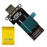 TPhaelay iPad Pro 11インチ第3世代第4世代A2377 A2301 A2759 A2435 と互換性のあるDockコネクタ | iPad Pro 12.9インチ 第5世代第6世代 A2378 A2379 A2436 A2764 2021 2022充電ポート交換用フレックスケーブル(ホワイト)