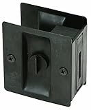 Design House 202853 Rectangular Privacy Pocket Door Passage, Oil Rubbed Bronze Finish [並行輸入品]