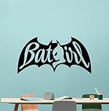壁デカールMarvelバットマンバットガール漫画スーパーヒーロービニールステッカー壁装飾クール壁アート子供ティーンガールズ部屋壁モダンデザイン寝室壁装飾壁画158zzz