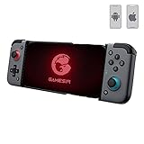 GameSir X2 Bluetooth ゲームコントローラー IOS/Android用スマホゲームパッド Bluetoothワイヤレス接続 低遅延 クラウドゲームコントローラー 高耐久ボタンTURBO連射機能付き xCloud/Stadia/Vortex対応 Apple arcade/MFi ゲーム用モバイルコントローラー