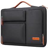 Lacdo 360° 保護 ノートパソコン用スリーブケース 13インチ MacBook Air M5 A3449 (2026)、M4 A3240 2025、M3 A3113、A2681、A2337、13インチ MacBook Neo A18 Pro A3404 (2026)、iPad Air/Pro 13 M5 コンピュータバッグ、ブラック