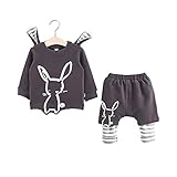 子供上下セット服 男の子 女の子 服 長袖 秋 Pojour Tシャツ＆パンツ 可愛いベビールームウェア 子供 丸首 普段着 カジュアル スポーツ 旅行 記念日 プレゼント ブラック