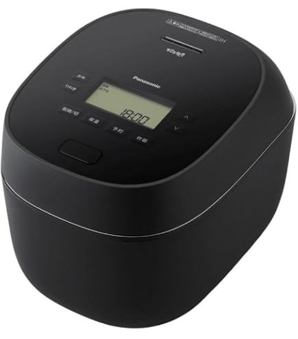 Amazon | パナソニック 炊飯器 1升 可変圧力IH式 おどり炊き グレー SR