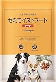 by Amazon ドッグフード セミモイストフード 成犬用 チキン味 1.2kg (300g×4袋) [総合栄養食]【国産】 (Wag)