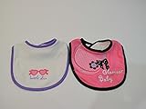 Pretty Baby Set of 2 Feeder Bib Glamour Baby by AD Sutton