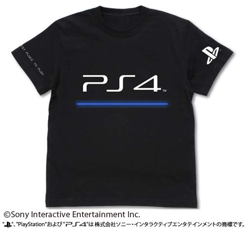 プレイステーション Tシャツ “PlayStation 4" ブラック Mサイズ