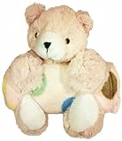 Pem America Bear with Blanket Pillowand Blanket SetPink Dot by Pem America