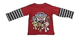 Paw Patrol Boys Infant Toddler Team Long Sleeve Twofer T-Shirt (12 Months) [並行輸入品]