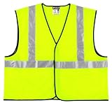 River City 611-VCL2SLX3 Class Ii Solid Poly Fluorescent Lime Safety Vest