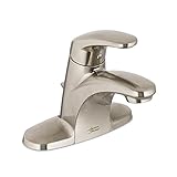 American Standard 7075005.295 Colony Pro SLセンターセットLess Drain with、、、サテンニッケル