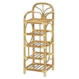 不二貿易 ラタン スリッパ ラック ハニー 95651