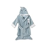 Baby Aspen Let the Fun Begin Blue Shark Robe, Blue, 12-18 Months by Baby Aspen [並行輸入品]