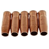 F Fityle 溶接トーチ ガスノズル シールド 15AK 溶接機用アクセサリー 全8タイプ　 　　 - 銅1.0