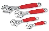 スナップオン Snap-on アジャスタブルレンチ 4ピースセット クッションハンドル 【並行輸入】 FADH704A