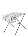 sudare by nendo produced for PATIO PETITE テラス、ベランダ用家具 sudare サイドテーブル ブルー×クールグレイ 635523