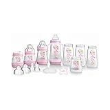 Mam抗疝痛ボトルスターターを小さく設定し、ピンク (MAM UK LTD) (x 6) - MAM Anti Colic Bottle Starter Set Small, Pink (Pack o