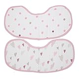 エイデンアンドアネイ / Aden+Anais よだれかけ 2セット burpy bib(07/HEART BREAKER)7034【並行輸入品】