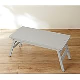 折りたたんで持ち運べるミニテーブル　　グレー