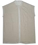 日本製 オーガニックコットン スリーパー ボーダー スムース