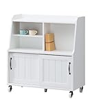 白井産業 【SHIRAI】 レトロア パーテンションワゴン RTA-9085W