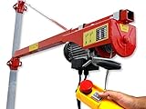 5m 家庭用100V電動ウインチ（ホイスト）＋オプションフレームセット 最大能力200KG