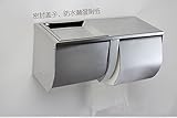 Inspire Stainless Steel Chrome Polished Toilet Paper Tissue Roll Holders Box Cover In Wall Bathroom 