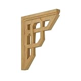 ブラウン木製Inc。01601401 ak1ケルト装飾木製ブラケット、レッドオーク S Brown Wood Inc. 1