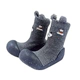 BEATON JAPAN ベビーフィート ファーストシューズ ベビーシューズ baby feet 男の子 女の子 贈り物 靴下 おまけ付き 11.5cm くまグレー