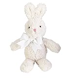 Mud Pieイースター赤ちゃん男の子女の子Plush Chenille Chime BunnyおもちゃRattle ホワイト 2112313