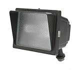 Designers Edge L-60BR 250-Watt Mini Halogen Floodlight, Bronze [並行輸入品]