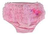 Plh Bows Diaper Covers with Ruffles Fits 3months, 6months and 12months (LARGE, PINK) by PLH Bows