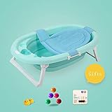 赤ちゃん 折りたたみ バスタブ サイズを大きくする 新生児 サプライ 子供 バスタブ 座って横になることができる 折りたたみスペース 高度なシリコーン材料
