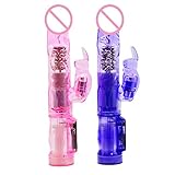 Dagly(TM) 女性のためのYSにPA ssionラビットViのB比＆回転Viのbrators、ViのB評価バイブをysy防水12のスピード、