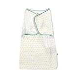 Just Born 100% Cotton Simply Secure Swaddle, Sweet Pea Green by Just Born